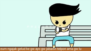 kelakuan anak sekolah jaman sekarang