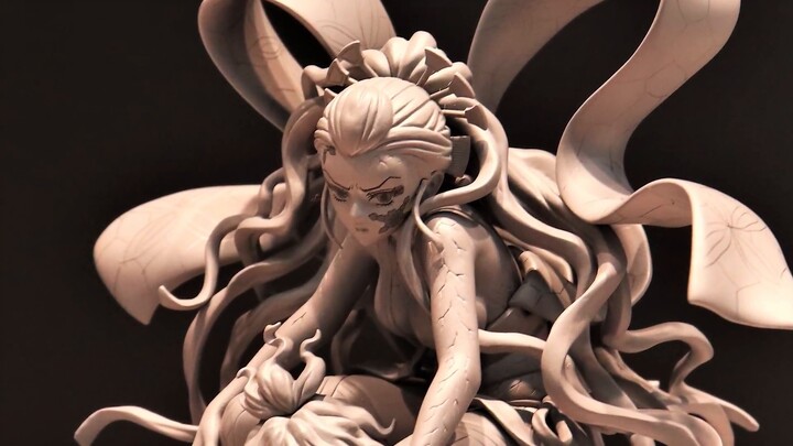 [ Demon Slayer ]Aniplex+ Conofig Winding Six Prostitutes Taro & Fallen Princess ~Demon Slayer Small Scale Figure Gray Model Display~