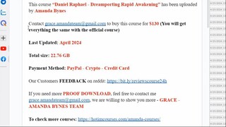 [$130] Daniel Raphael - Dreamporting Rapid Awakening