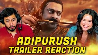 ADIPURUSH Trailer Reaction! | Prabhas | Saif Ali Khan | Kriti Sanon | Om Raut | Bhushan Kumar