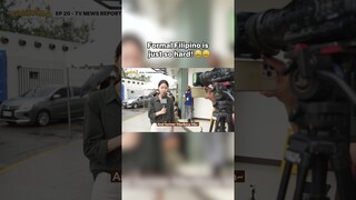 Korean News reporter in the Philippines Tries Hard 🇵🇭