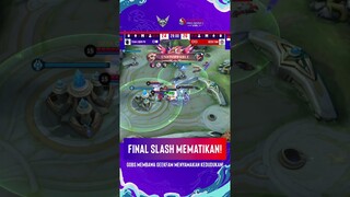 Buka momentum dengan final slash, Geek Fam mendapatkan poin game ke-2! 😱  #SnapdragonProSeries #MLBB