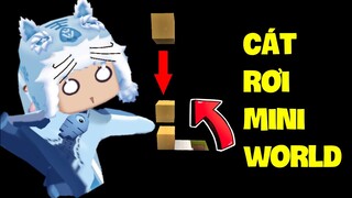 Cách làm cát rơi đơn giản trong Mini World | Meowpeo TV