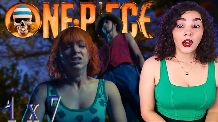 Blind ONE PIECE 1x7 Reaction | The Girl With The Sawfish Tattoo | LIVE ACTION