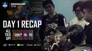 ESL One Birmingham: TNC Predator Day 1 Recap (Group stage)