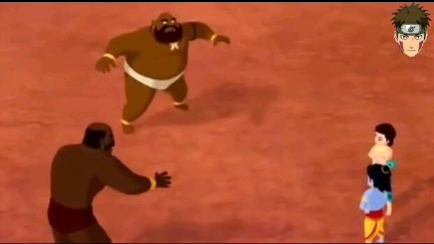 KRISNA dan  BALRAM vs DUA RAKSASA