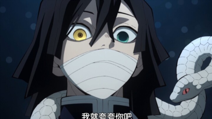 Snake Pillar: He is only the sixth of the upper ranks, but he has lost one eye and one hand.