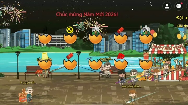 Chỉ anhem lấy cần câu mới và chiêu thức mới nhé