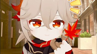 【原神】万叶：天冷了要添衣哦~