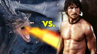 Angry Fire Breathing DRAGON vs BATMAN..