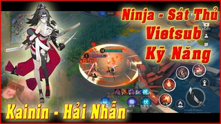 🌸Onmyoji Arena: New Shikigami - Kainin [Hải Nhẫn] - Vietsub Bộ Kỹ Năng Xuất Quỷ Nhập Thần