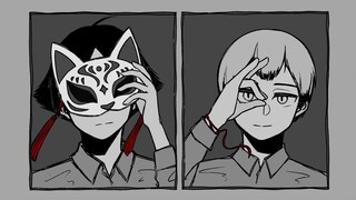 【Haikyuu!】 Pencerminan Kitawa dan Kadona