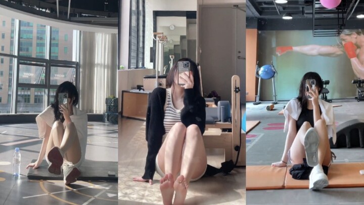 ช่วงเวลาฟิตเนสเล็กๆ น้อยๆ ในชีวิตประจำวัน สาวๆ ที่ออกกำลังกายดูสวยจริงๆ!