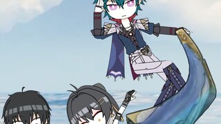 [Mingchao] My boat is famous for being fast.