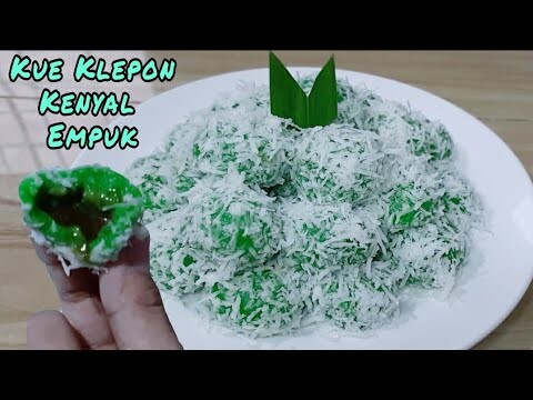 Resep Klepon Tepung Ketan Isi Gula Merah Enak Kenyal Praktis Dan Ekonomis‼