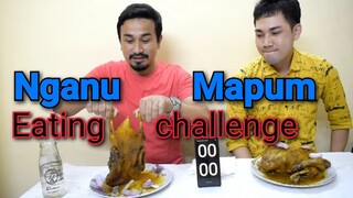 Whole Duck EATING CHALLENGE Manipuri || Nganu Mapum chaba hanba thuba tanaba manipuri