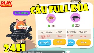 Thử Thách 48H Câu Full Tất Cả Rùa Ở Bãi Biễn và Cái Kết Bất Ngờ | Play Together