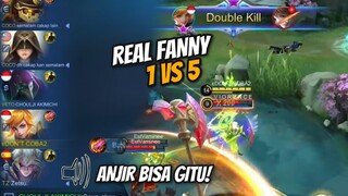 REAL FANNY 1 VS 5 GAGAL SAVAGE!! TIM OPEN MIC AUTO KAGET, FANNY NYELAM IS HERE