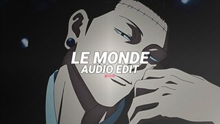 le monde (tiktok version) - richard carter [edit audio]