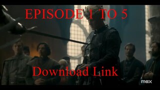 [EPISODE 1,2,3,4,5] House of the Dragon Season 1 (MEGA DOWNLOAD)