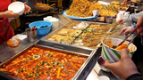 / spicy rice cake fried food fish cake - korean street food