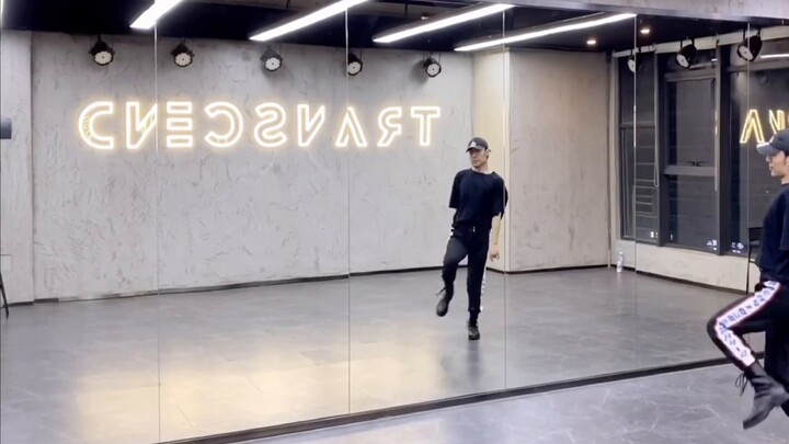 [Bai Xiaobai] Original choreography mirror demonstration + practice room version of "Daxi" by Ling Y