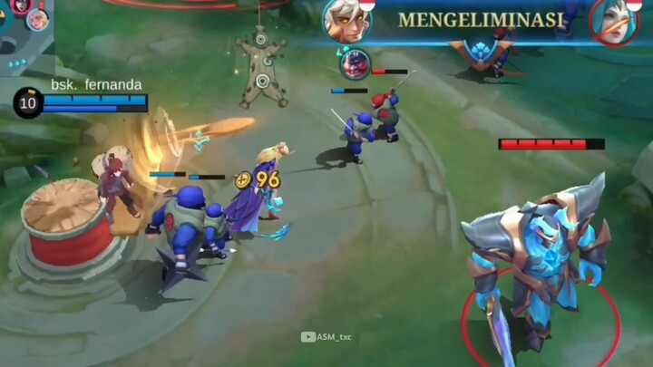 Momen lucu Random Anomali Akhir season -MLBB MEME EXE🤣