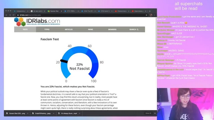 Shoe0nHead Youtube livestream vod (2020-12-02) Part 2