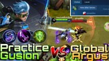 You won't believe on what I can do with my Practice Gusion | MLBB