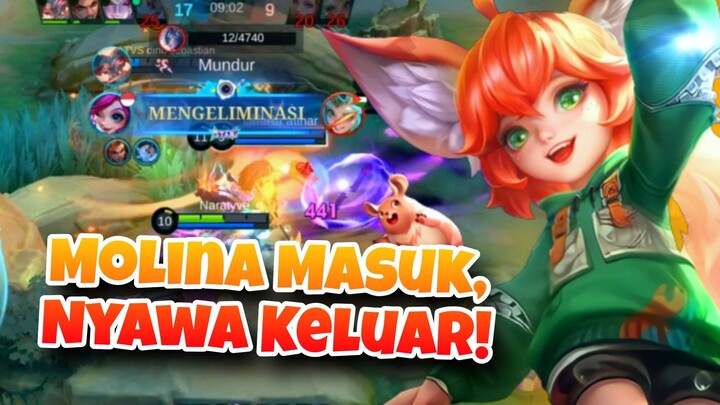 Molina Masuk, Nyawa Keluar! - Mobile Legends