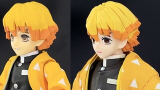[Taoguang Toy Box] figma ดาบพิฆาตอสูร action figure Azuma Zenitsu Deluxe Edition DX sharing, with A+