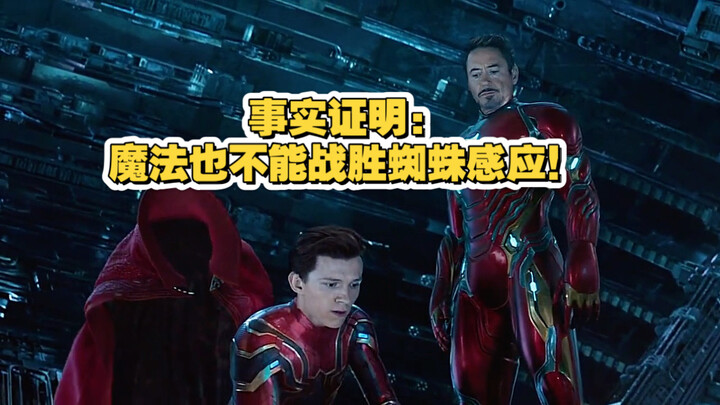 Turns out: Even magic can’t beat spider sense!