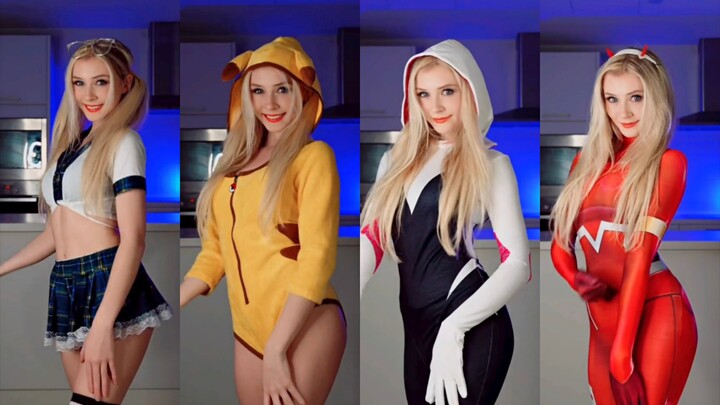 【Tiktok】Pameran pakaian kreatif gadis-gadis Eropa dan Amerika
