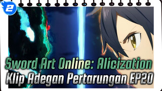 Sword Art Online "Alice" Alicization -Chapter Final- EP20 Klip Adegan Pertarungan_2