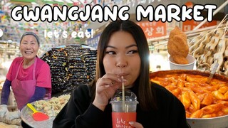 Gwangjang Market - Korean Street Food Tour 🍜💗