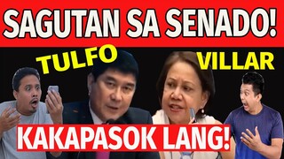 HALA NAGKAGULO NA! VILLAR VS TULFO NAG BAKBAKAN SA SENADO! NAGKASAGUTAN SA BUDGET REACTION VIDEO