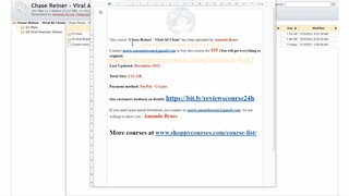 [$30] Chase Reiner - Viral AI Clone