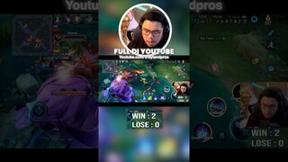 Live 10 jam  15 WIN 14 LOSE akhirnya MASTER! #Shorts #dylandpros #hok