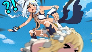 [Genshin Impact Theater] Tôi mải lướt web nên quên dẫm lên bạn!