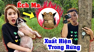 Bà Vê Đi Cắm Trại Gặp Ếch M.A Hiện Hình | Mon Bị Thương - Vê Vê Channel