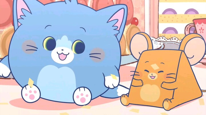 Japanese version of "Tom and Jerry" animated short film Episode 1 & Episode 2