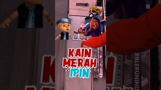 Kain merah Ipin dari alm. Emak diambil Raja Bersiong & Nenek Kebayan!! Ipin marah besar??!! #Shorts