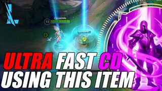 Use this item for Ultra Fast Cooldown for Active Item