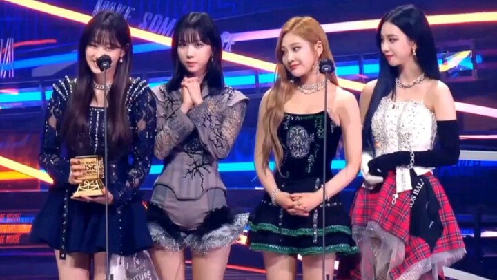 aespa won the Best Dance Performance (Group – Female) award at the 2021 MAMA.