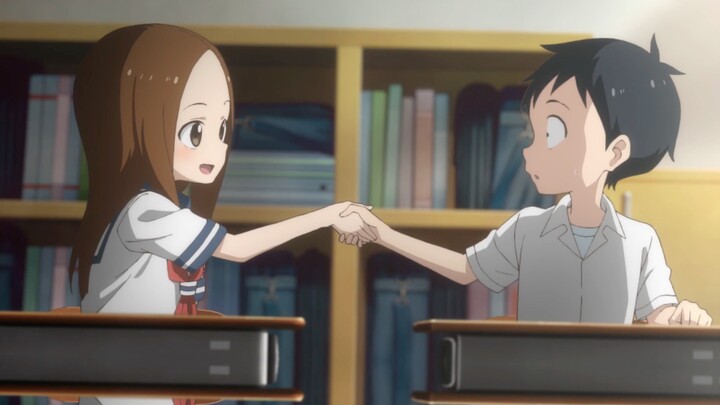 Maybe only people who like Takagi will brush this video