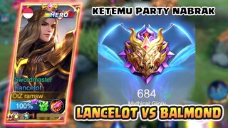 MAEN PARTY DITABRAK CERITANYA, MARI KITA BALASKAN DENDAM DENGAN LANCELOT RAM SW - MLBB