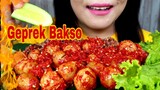ASMR GEPREK BAKSO PEDASNYA MENYIKSA 🔥 | ASMR MUKBANG INDONESIA | EATING SOUNDS