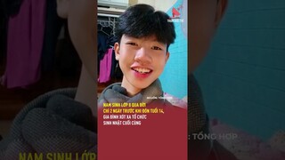 Nam sinh lớp 8 qua đời chỉ 2 ngày trước khi đón tuổi 14, gia đình xót xa tổ chức sinh nhật cuối cùng