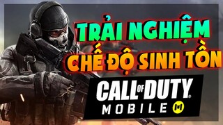 Call Of Duty Mobile | Trải Nghiệm Chế Độ Sinh Tồn | Singgum Proxy CODM