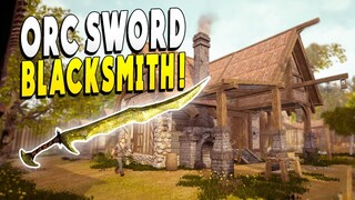 FIRST LOOK : Forging Orc Swords to Protect the Kingdom - Ironsmith Medieval Simulator Gameplay